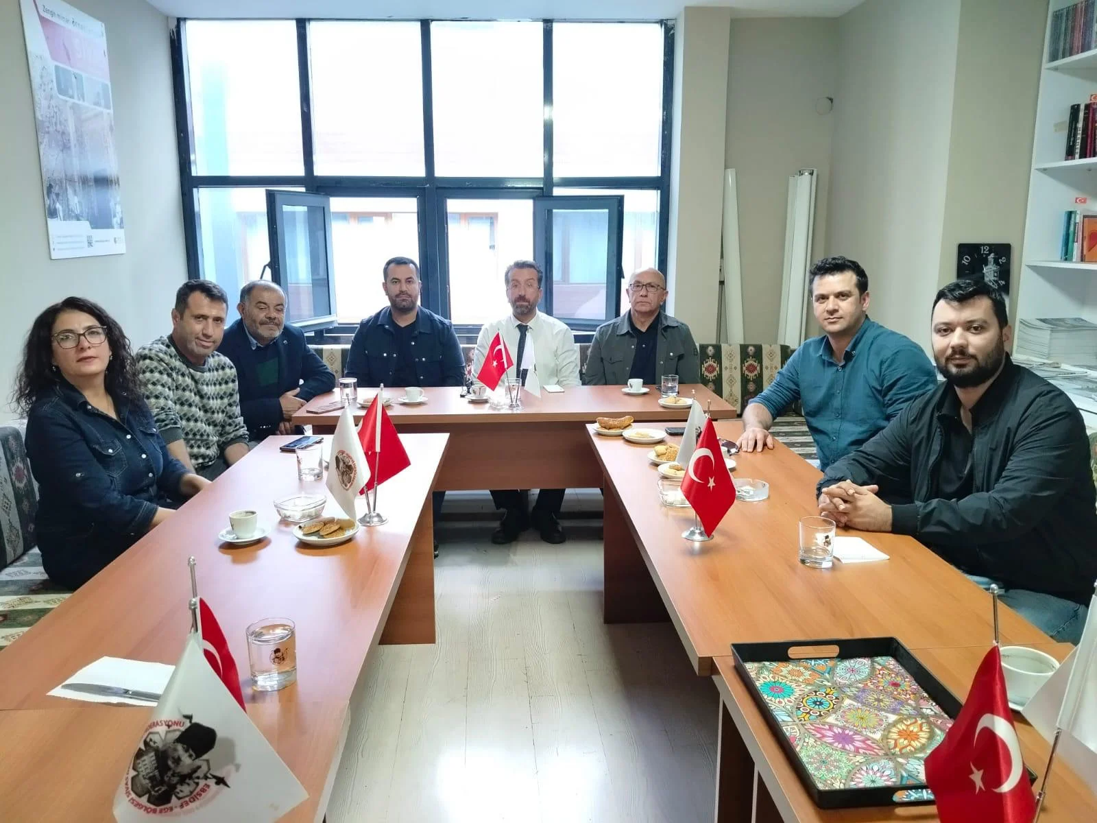 SİVAS İLBEYLİ DERNEĞİ YÖNETİCİLERİ FEDERASYONUMUZU ZİYARET ETTİLER