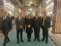 BAŞKAN VE BAŞKAN VEKİLİMİZ SİVAS MİLLETVEKİLİ SN. RUKİYE TOY'A ZİYARETTE BULUNDULAR